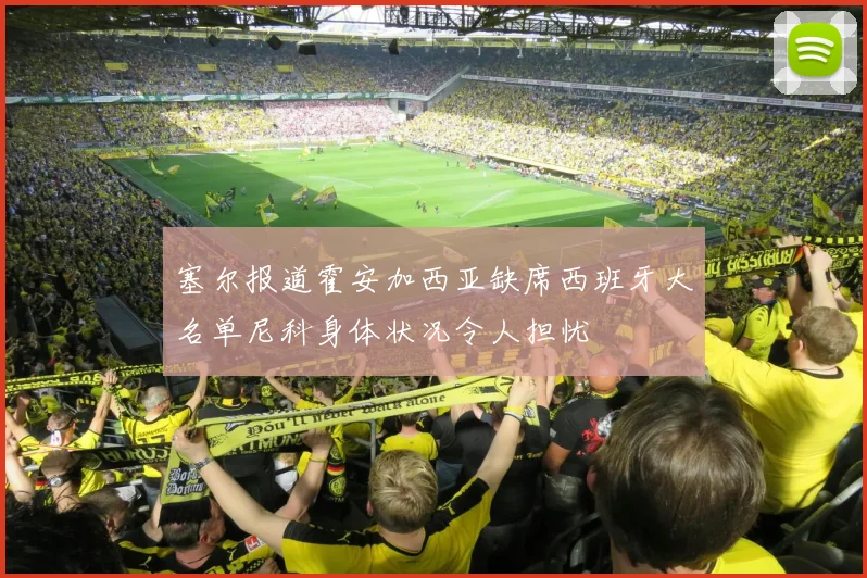 塞尔报道霍安加西亚缺席西班牙大名单尼科身体状况令人担忧